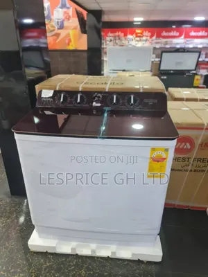 Simple to Operate: Decakila 15kg Twin Tub Washer!