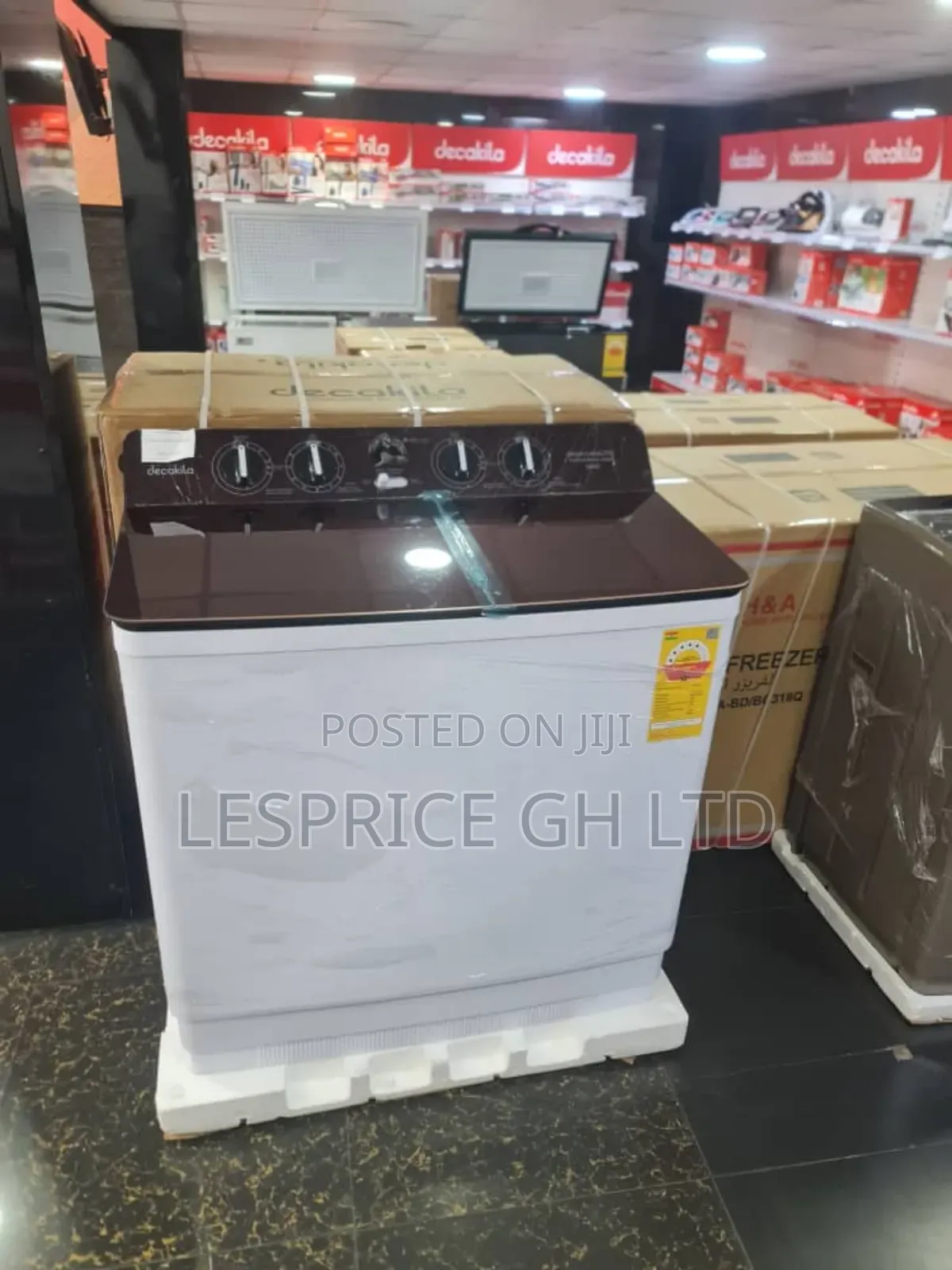 Wash More: Decakila Semi Auto 15kg