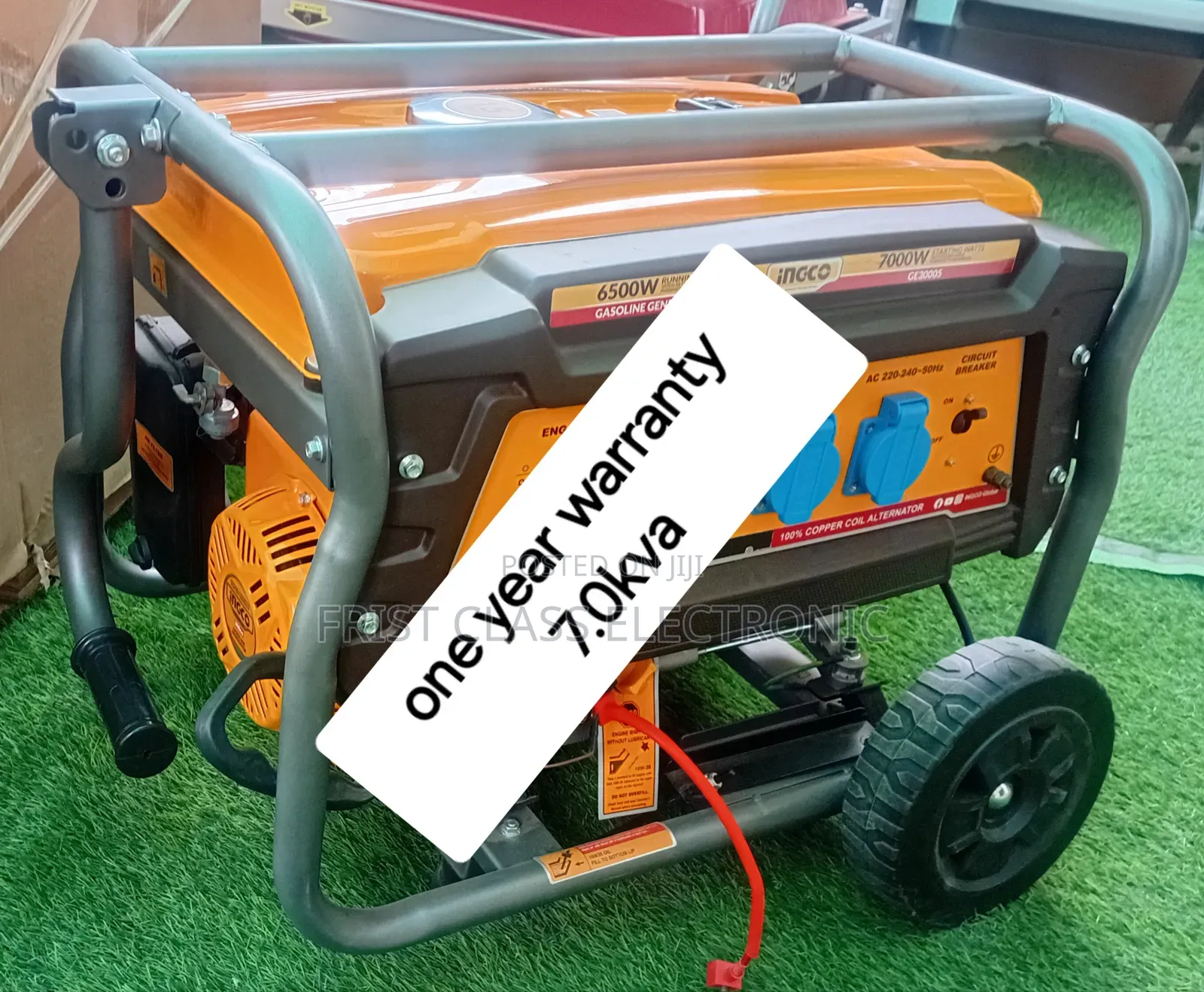 7.5kva Gasoline Generator