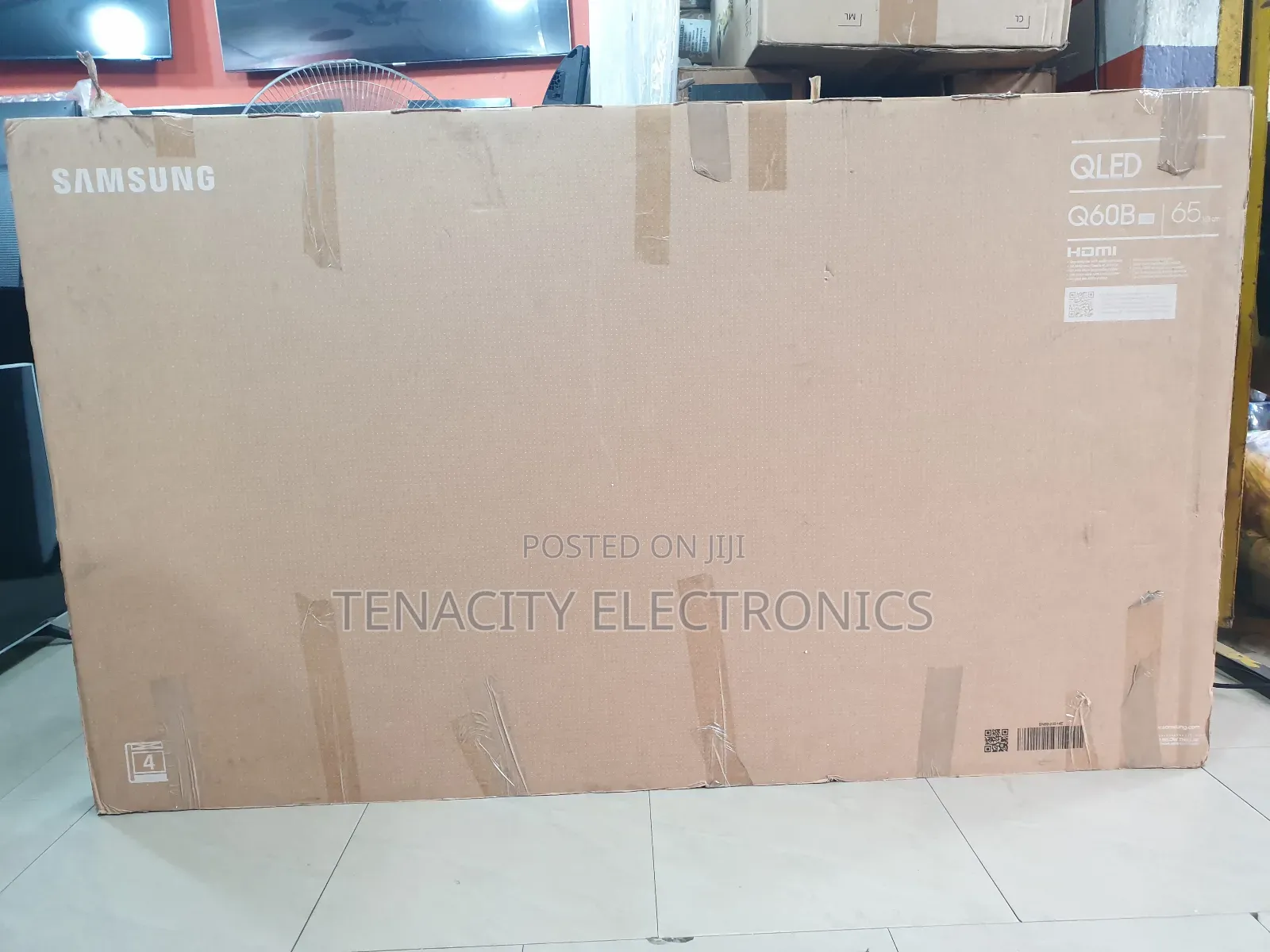 New 65"Airslim Qled Samsung Uhd HDR Smart Satellite Tv