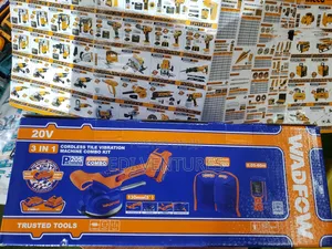 Wadfow Cordless Tile Vibrating Machine Combo Kit