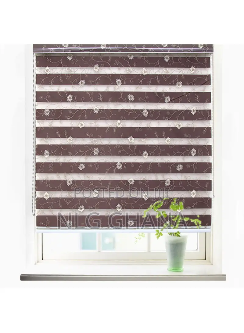 Duo Roller Blind Only One Piece - Brown | (120 X 220 Gdx9444