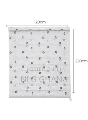 Duo Roller Blind Only One Piece - White | (120 X 22 Gdx9445