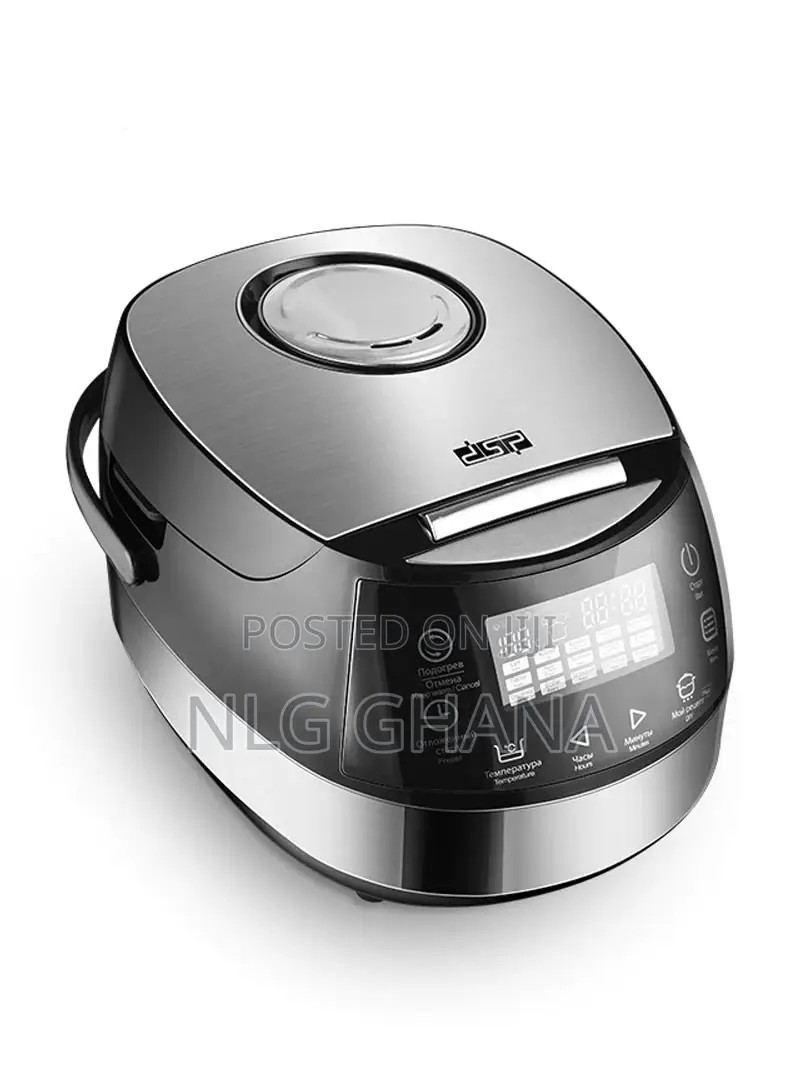 900w 5l Abs Stainless Steel Multi Electric Cooker Ghx4612