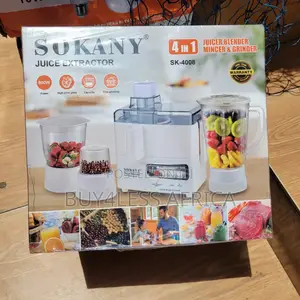 Powerful Sokany Food Processor 4 in 1