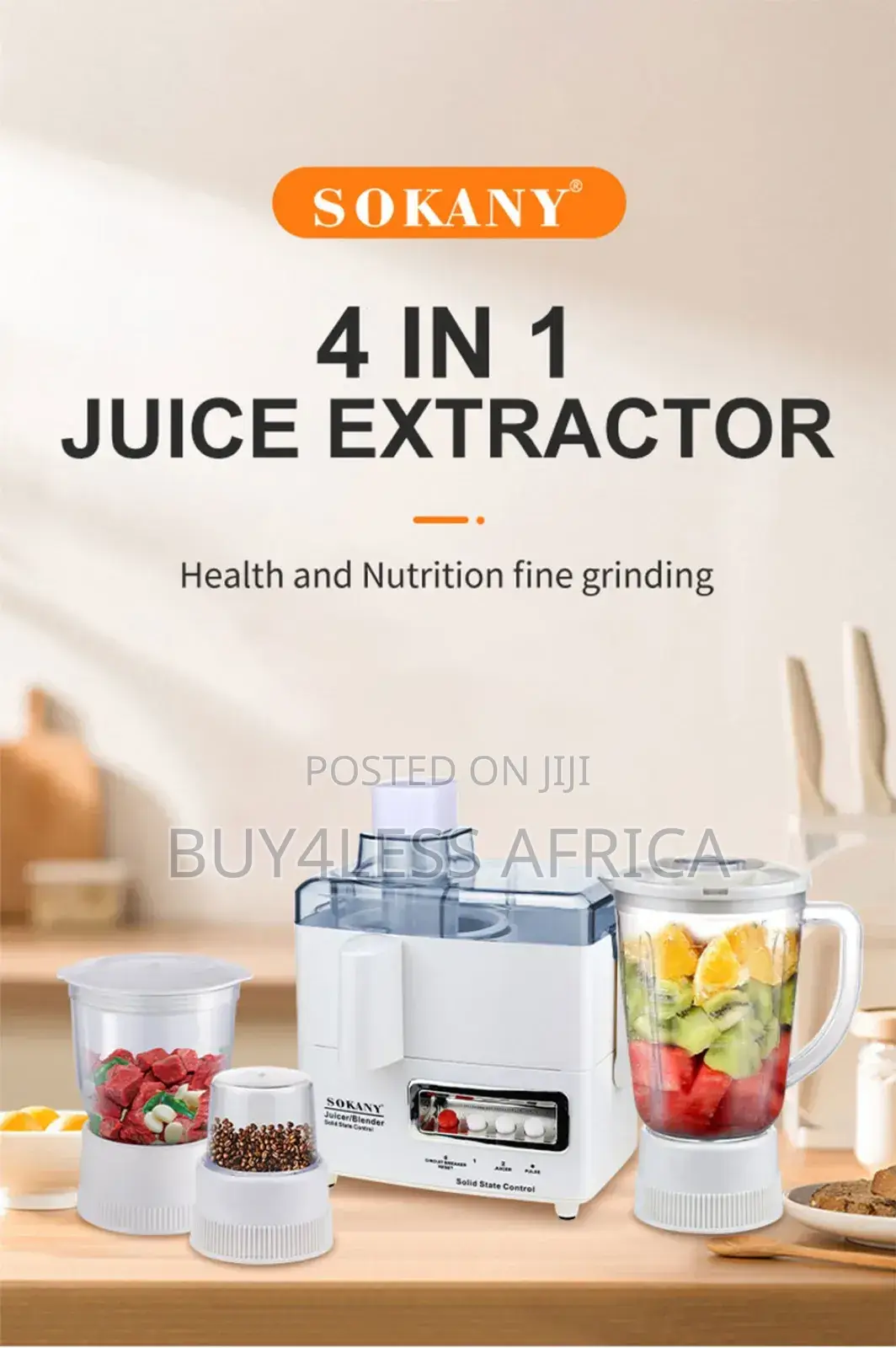 Quality Premium Sokany Food Processor