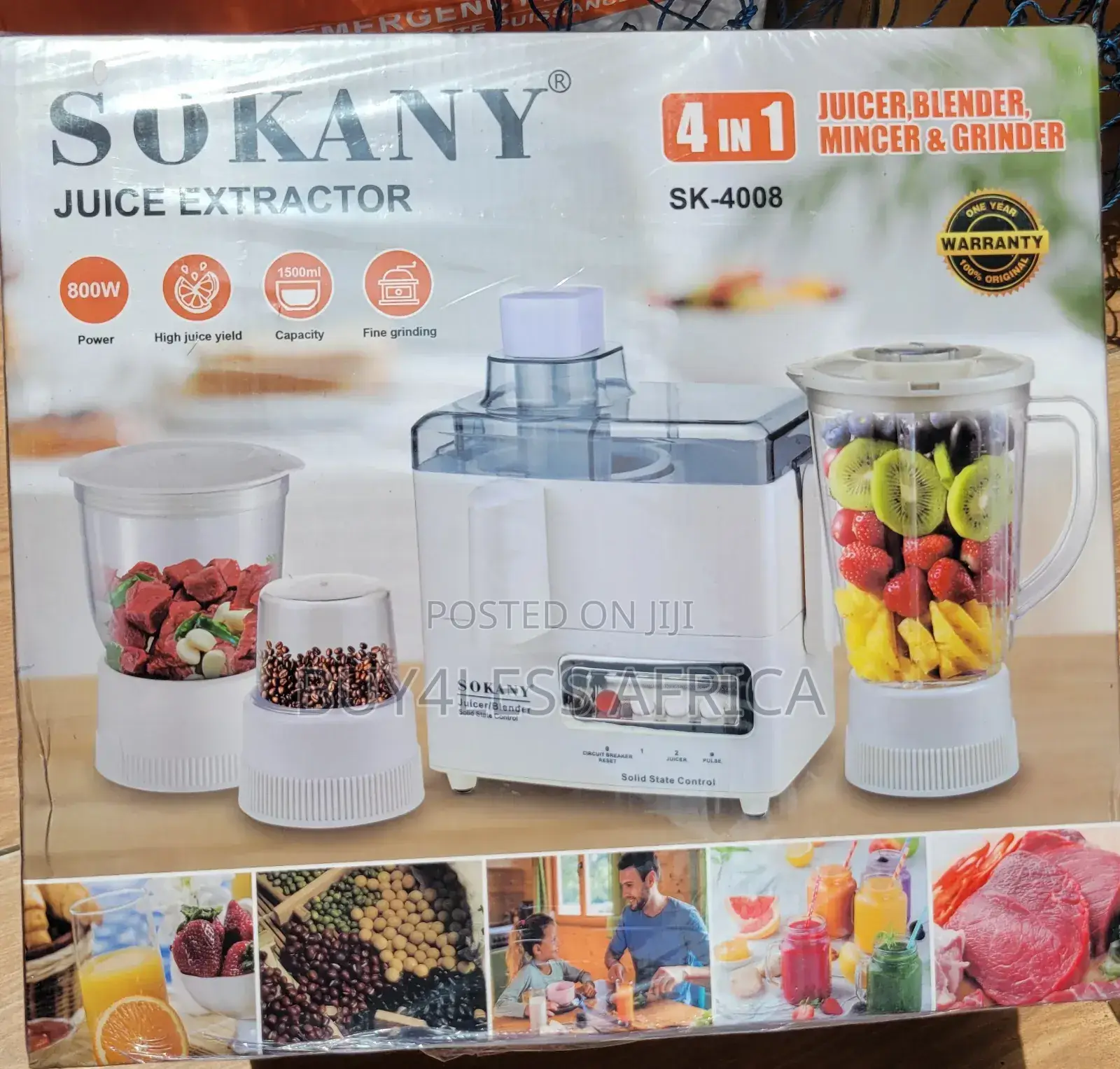 Quality Premium Sokany Food Processor