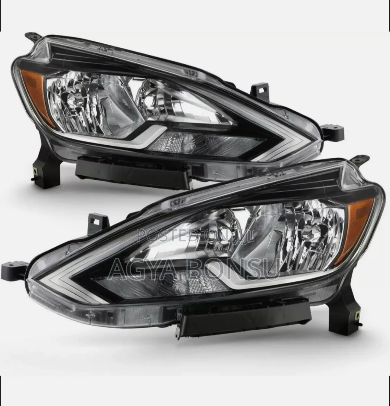 2016 2017 2018 2019 Nissan Sentra Headlight Pair