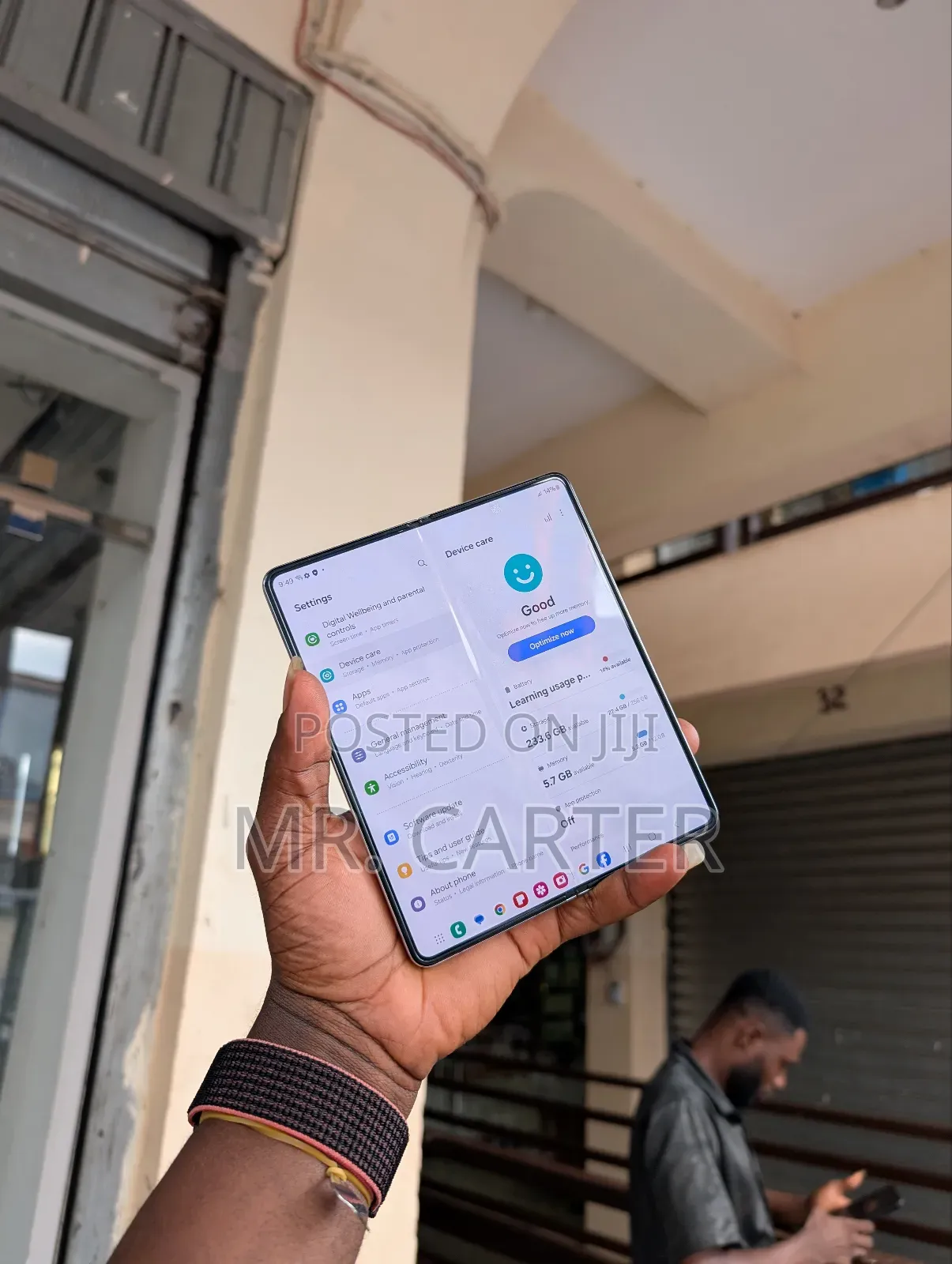 New Samsung Galaxy Z Fold 5 256 GB Blue