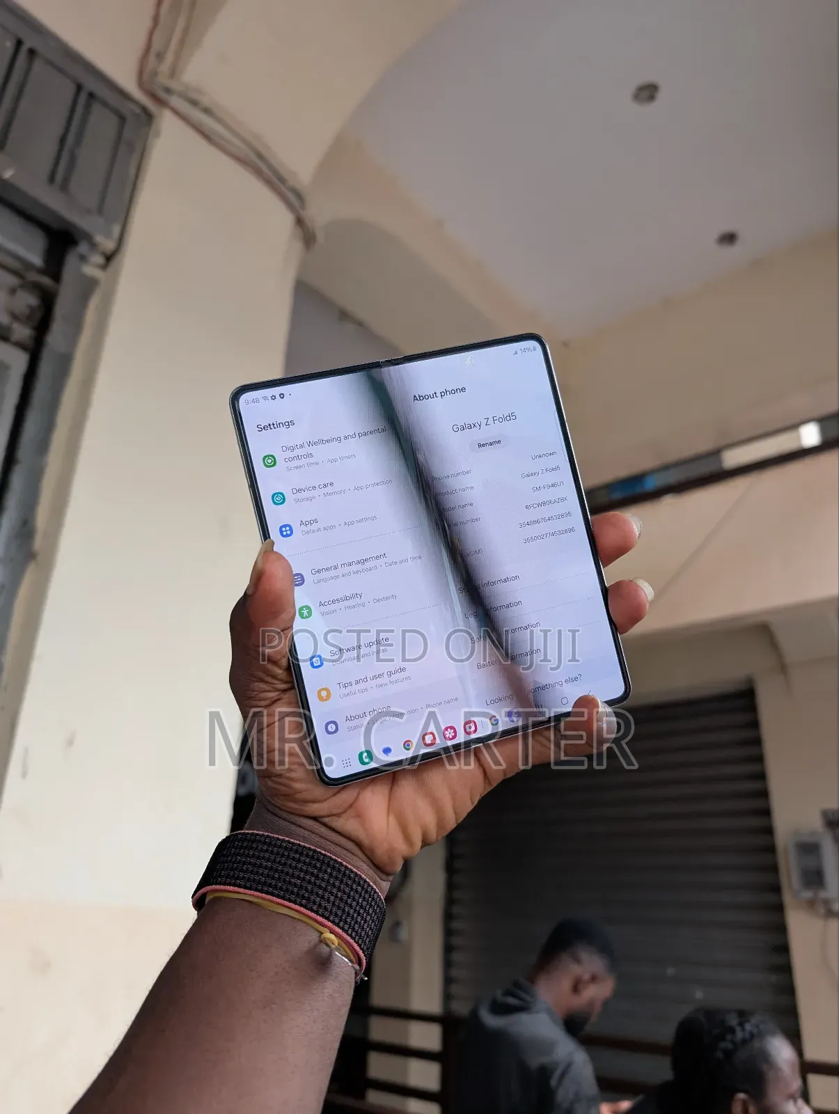 New Samsung Galaxy Z Fold 5 256 GB Blue