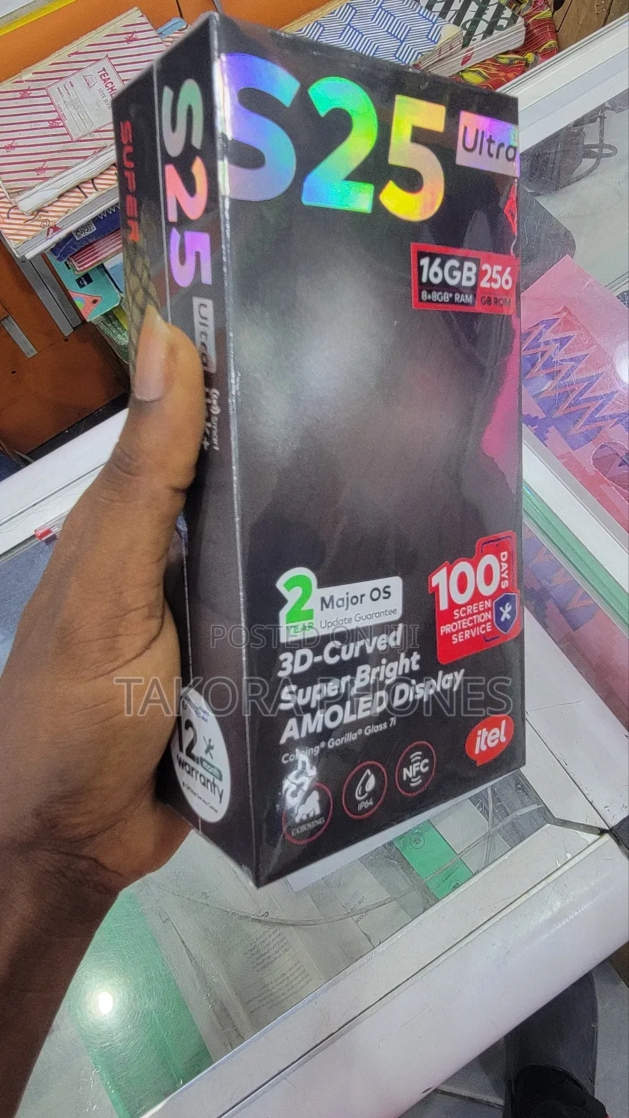 New Itel S25 Ultra 256 GB Purple