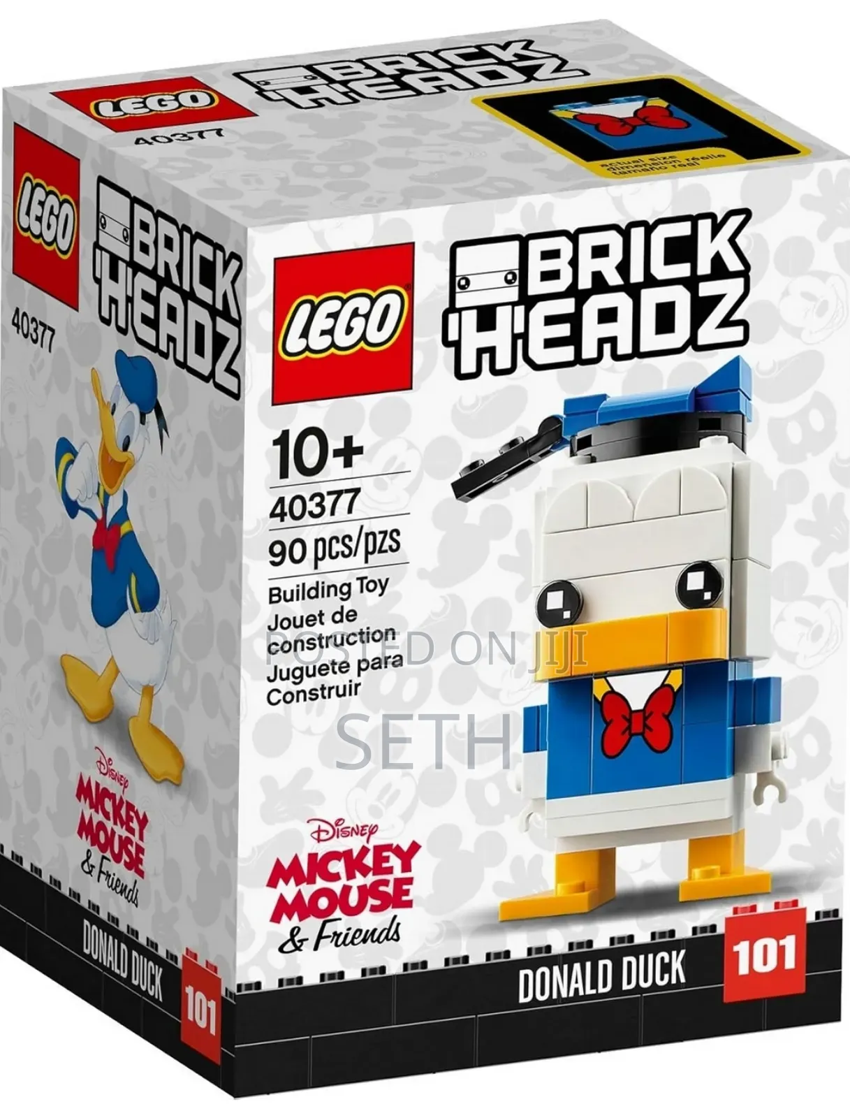 Lego 40377 Brick Headz Donald Duck