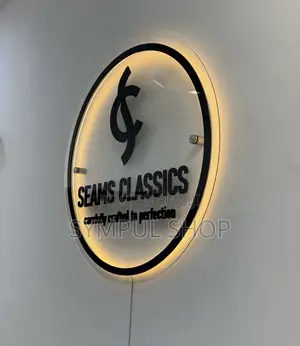 Backlit Neon Signage