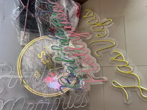 Backlit Neon Signage