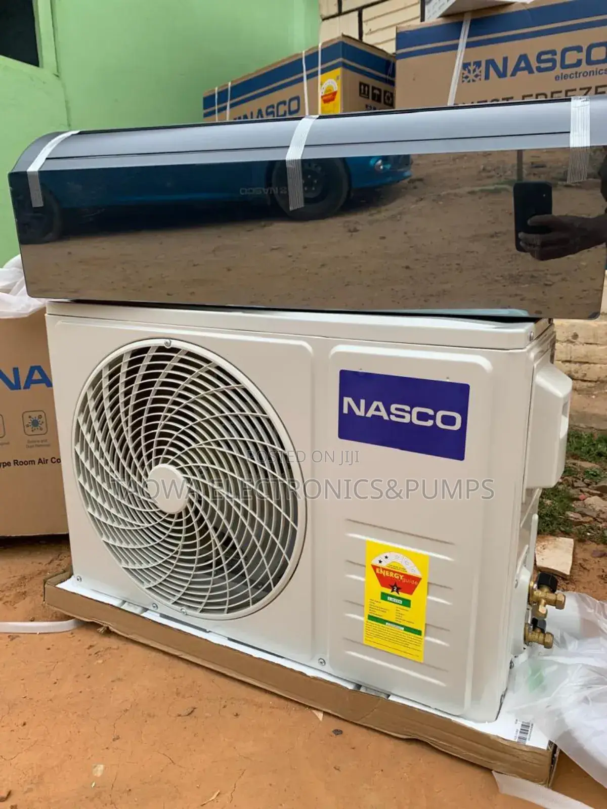Nasco Black 1.5hp Air Conditioner