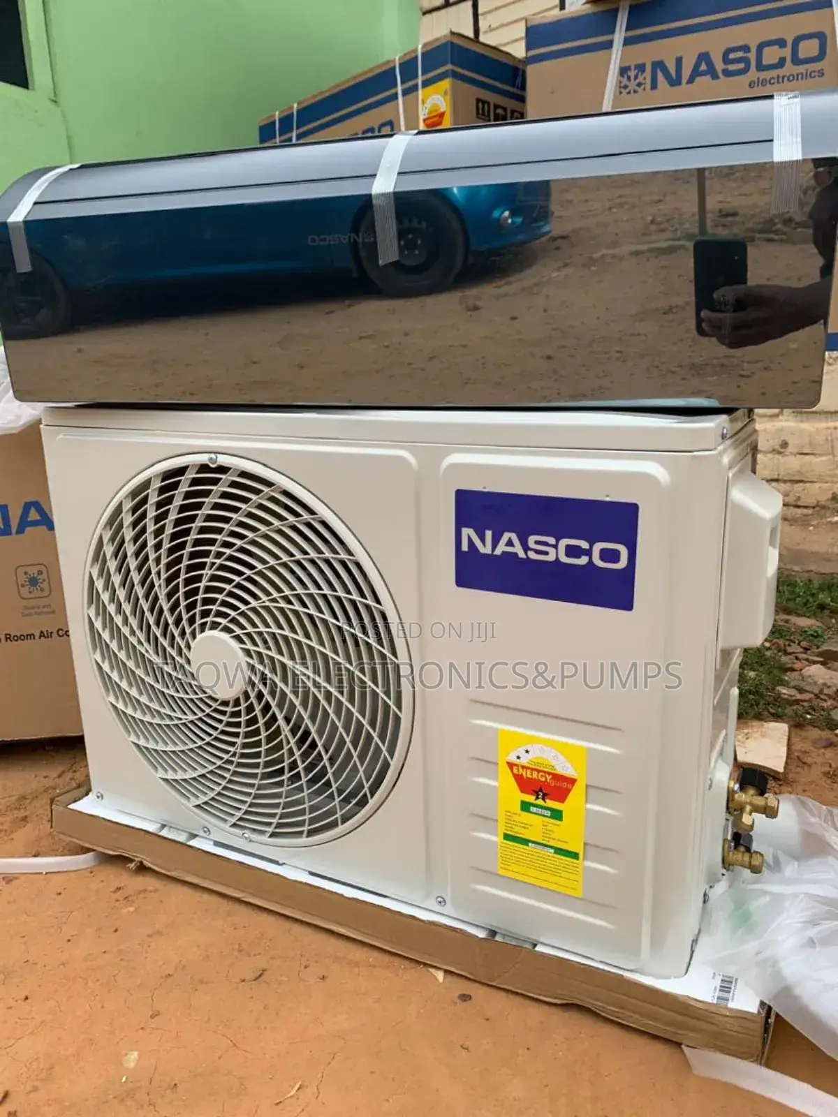 Black - Nasco - 1.5hp Split Air Conditioner