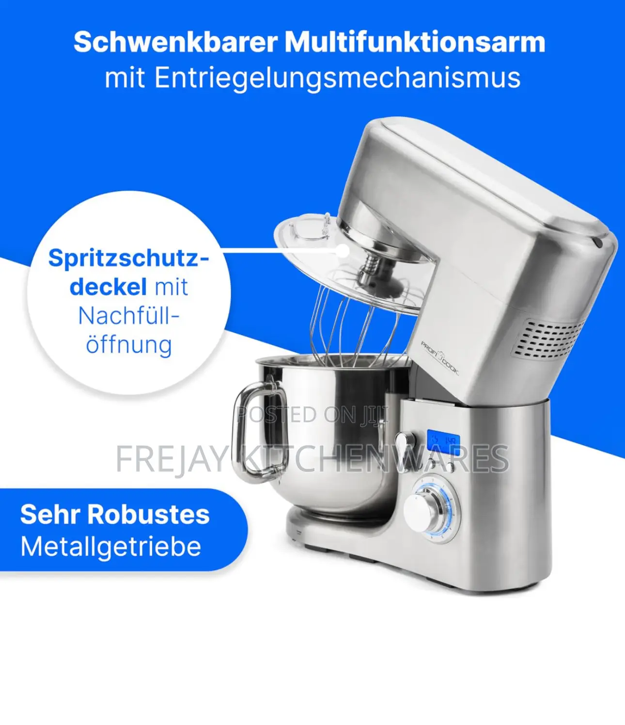 Profi Cook 10l Commercial Cake Mixer