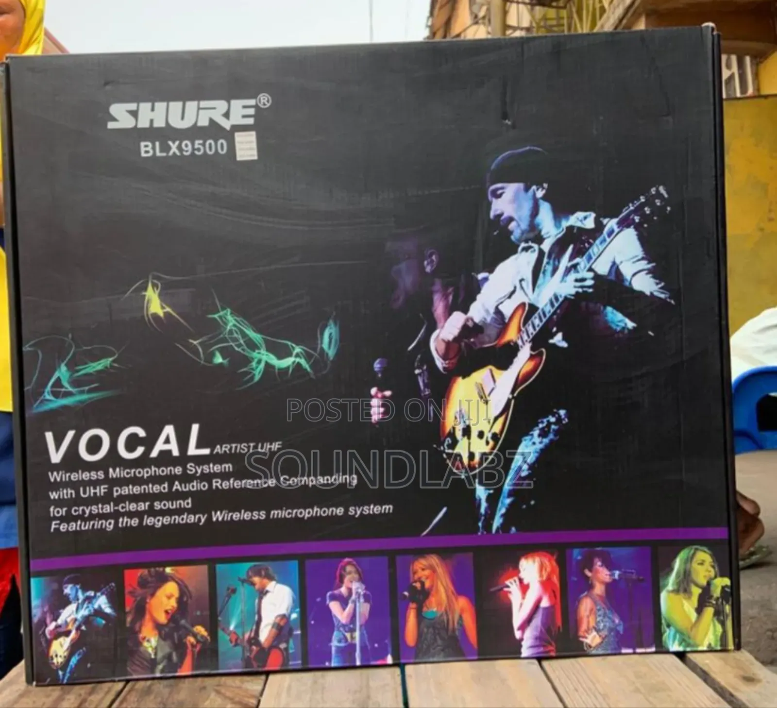 Shure Blx9500 Vocal Artist Uhf Wireless Microphone