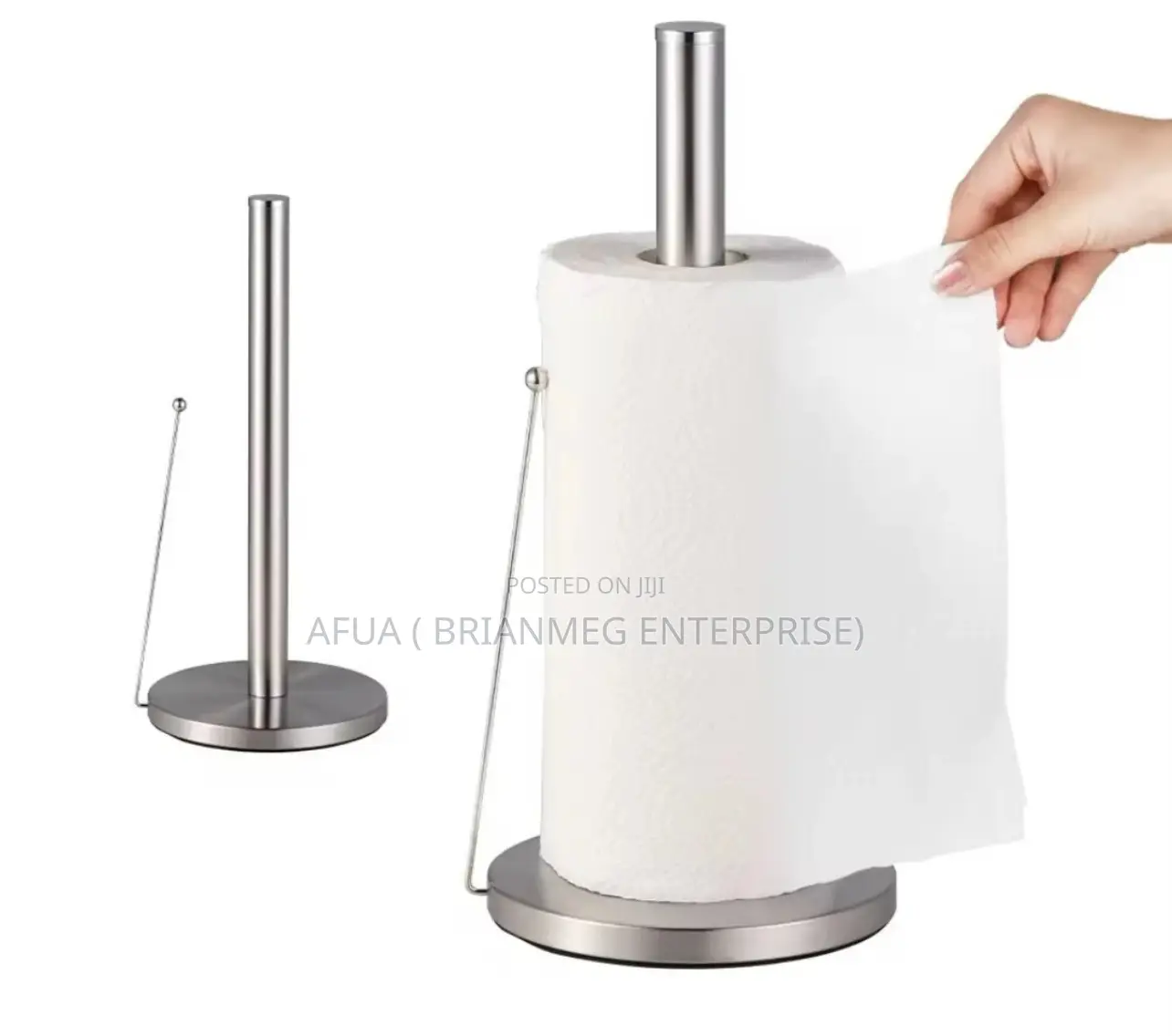 Original All Metal Band Tissue Towel Holder