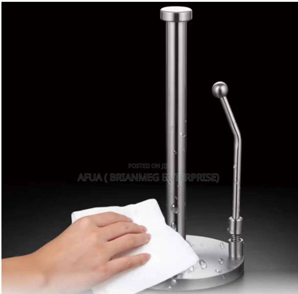 Original All Metal Band Tissue Towel Holder