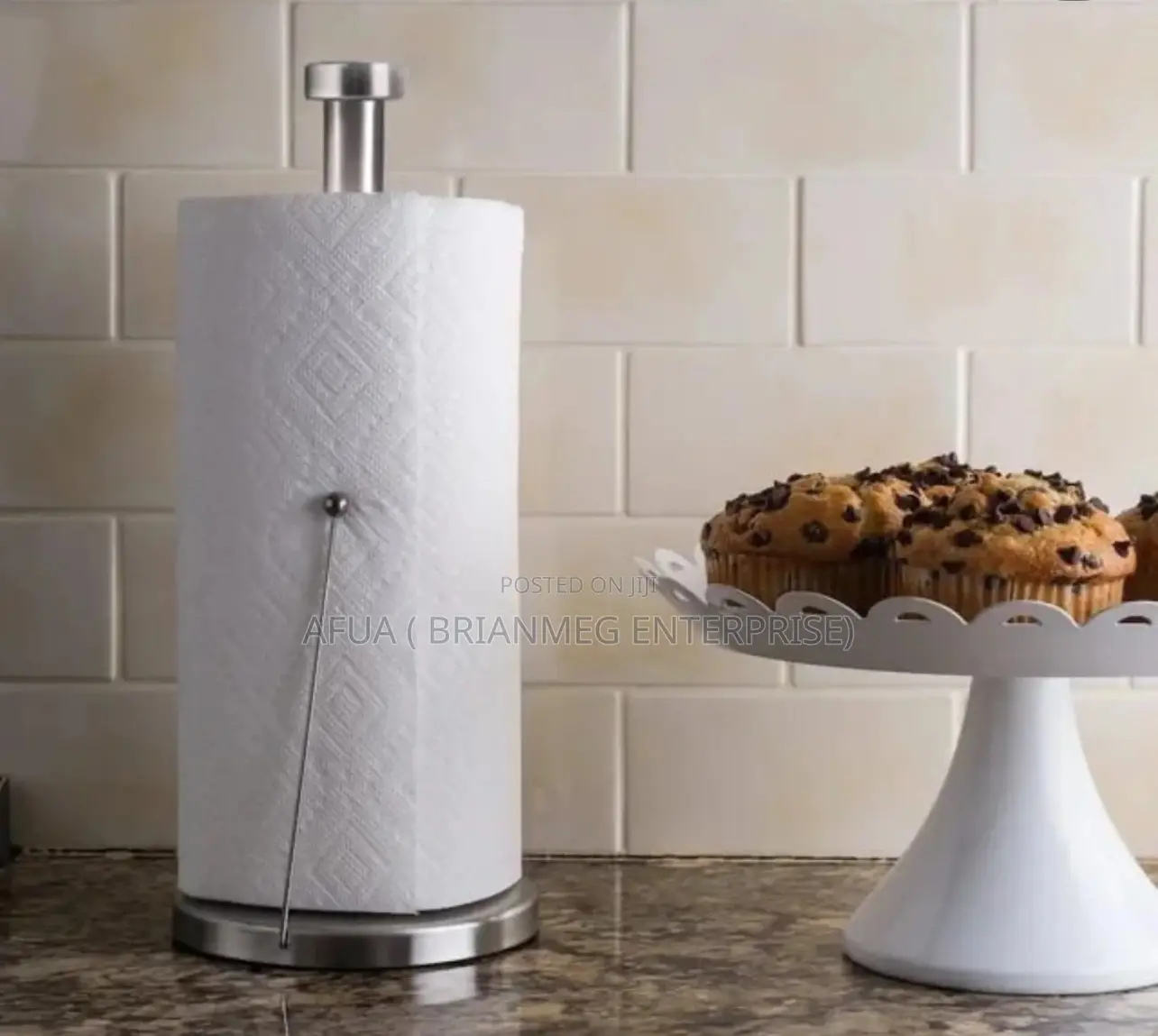 Original All Metal Band Tissue Towel Holder