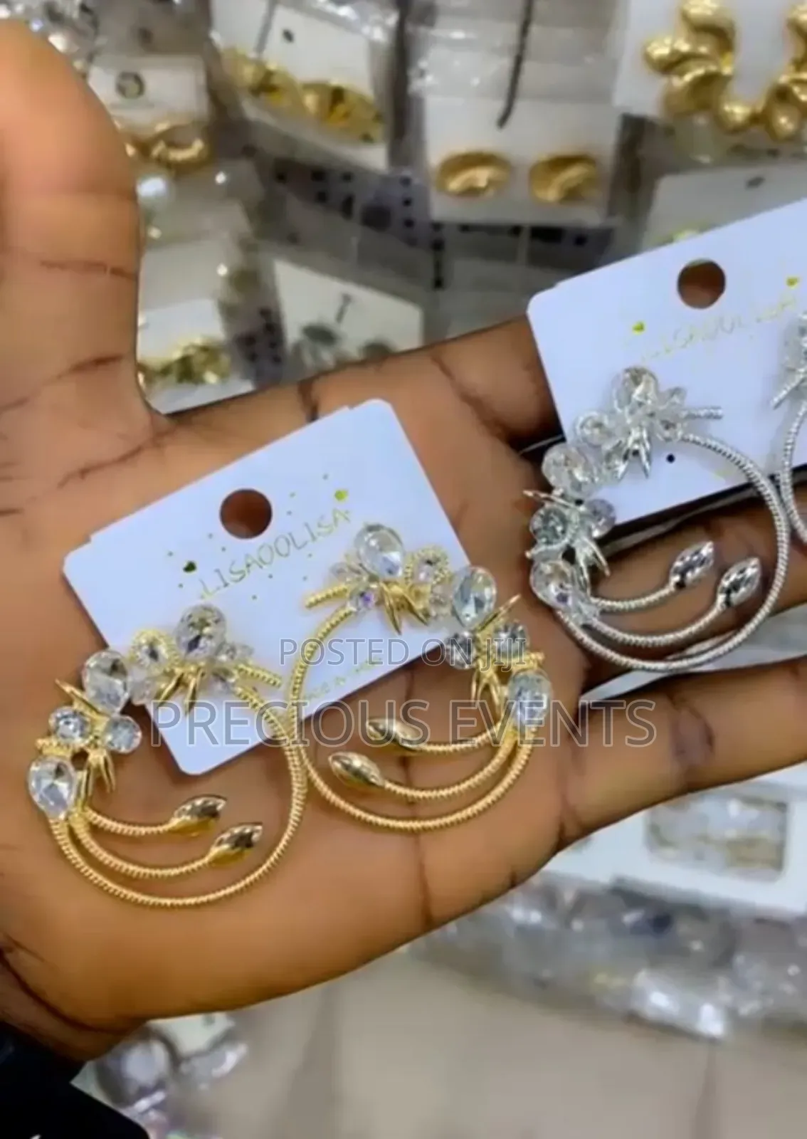 Silver Fashion Earrings