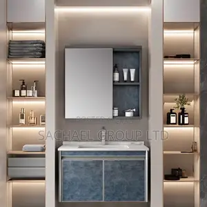 Vanity Cabinet Basin With Mirror