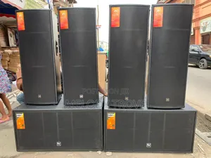 Full Range and Double Bass Speakers Setup