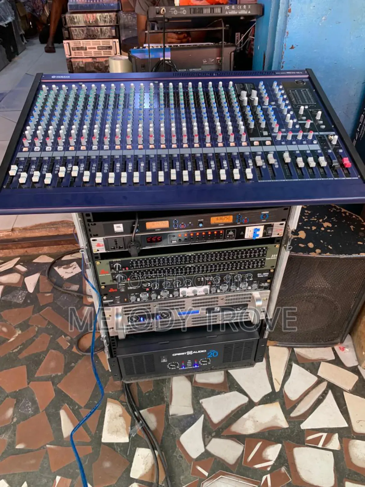 Full Range and Double Bass Speakers Setup