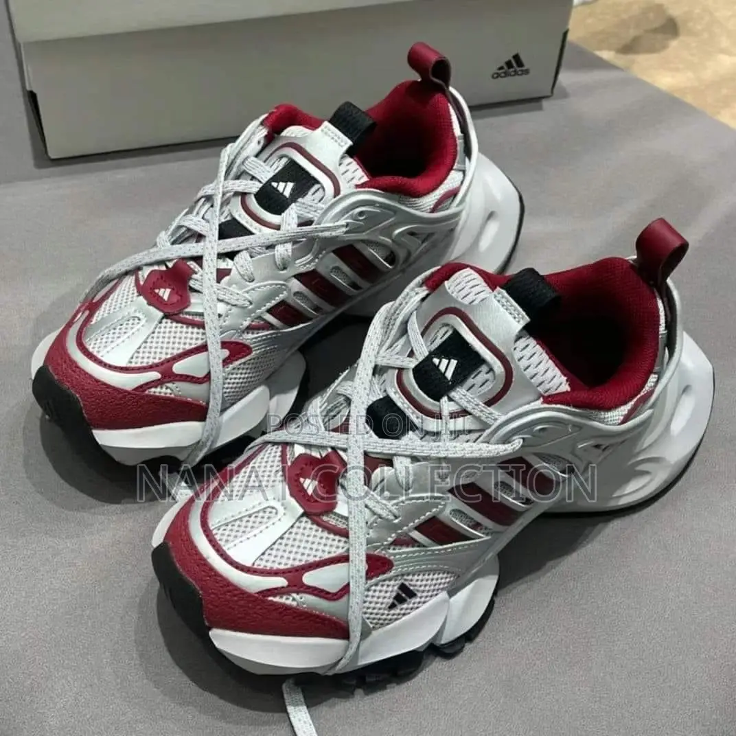 Adidas XLG Runner Deluxe Red and White