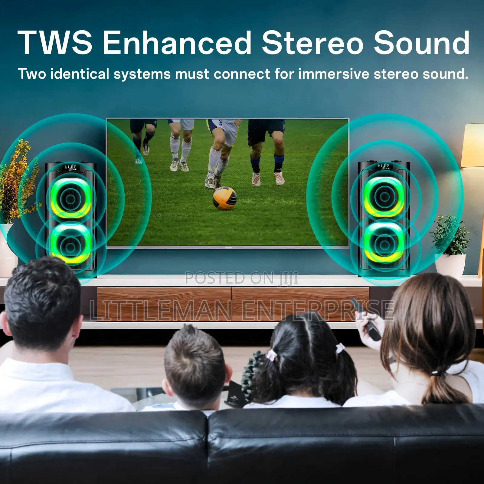Outdoor Bluetooth Speaker Party Boombox