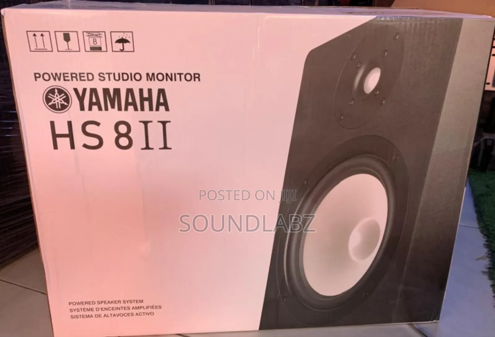 Yamaha Hs8ii Powered Studio Monitors