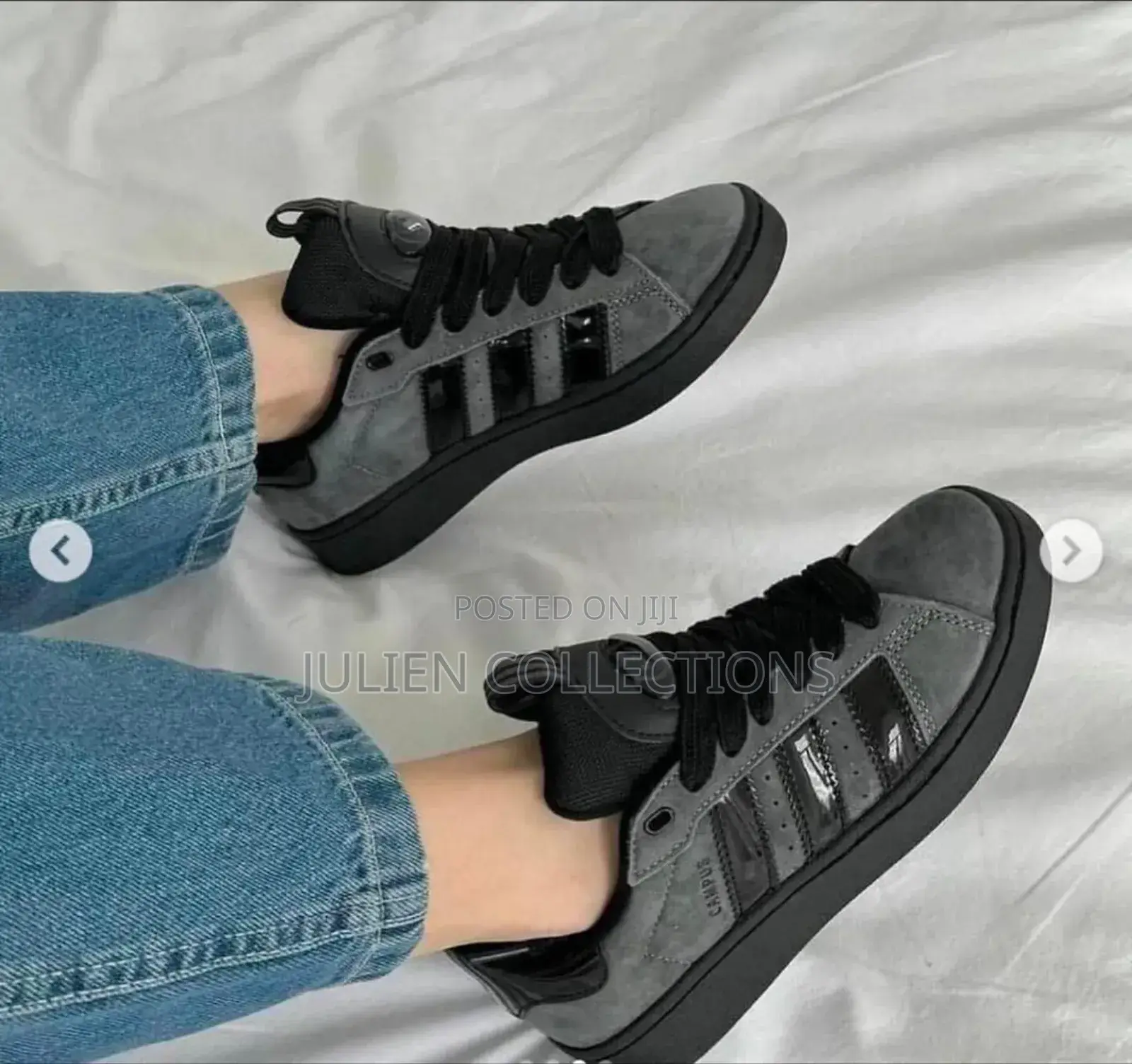 Adidas Campus Deep Grey and Black