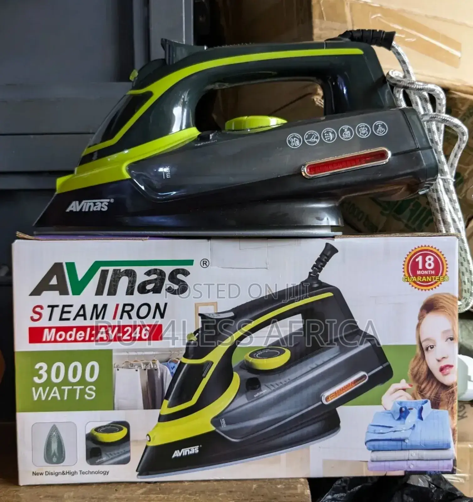 Powerful Avinas Steam Iron