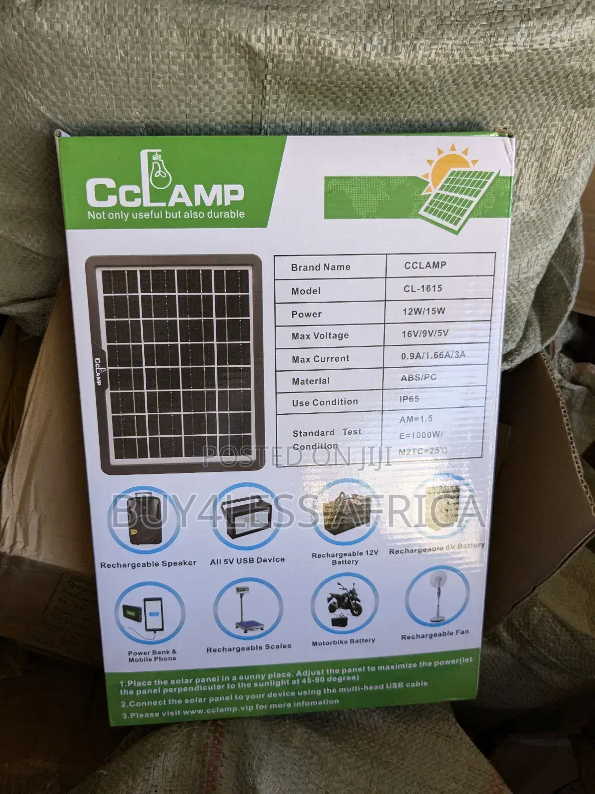 Powerful Portable Solar Panel