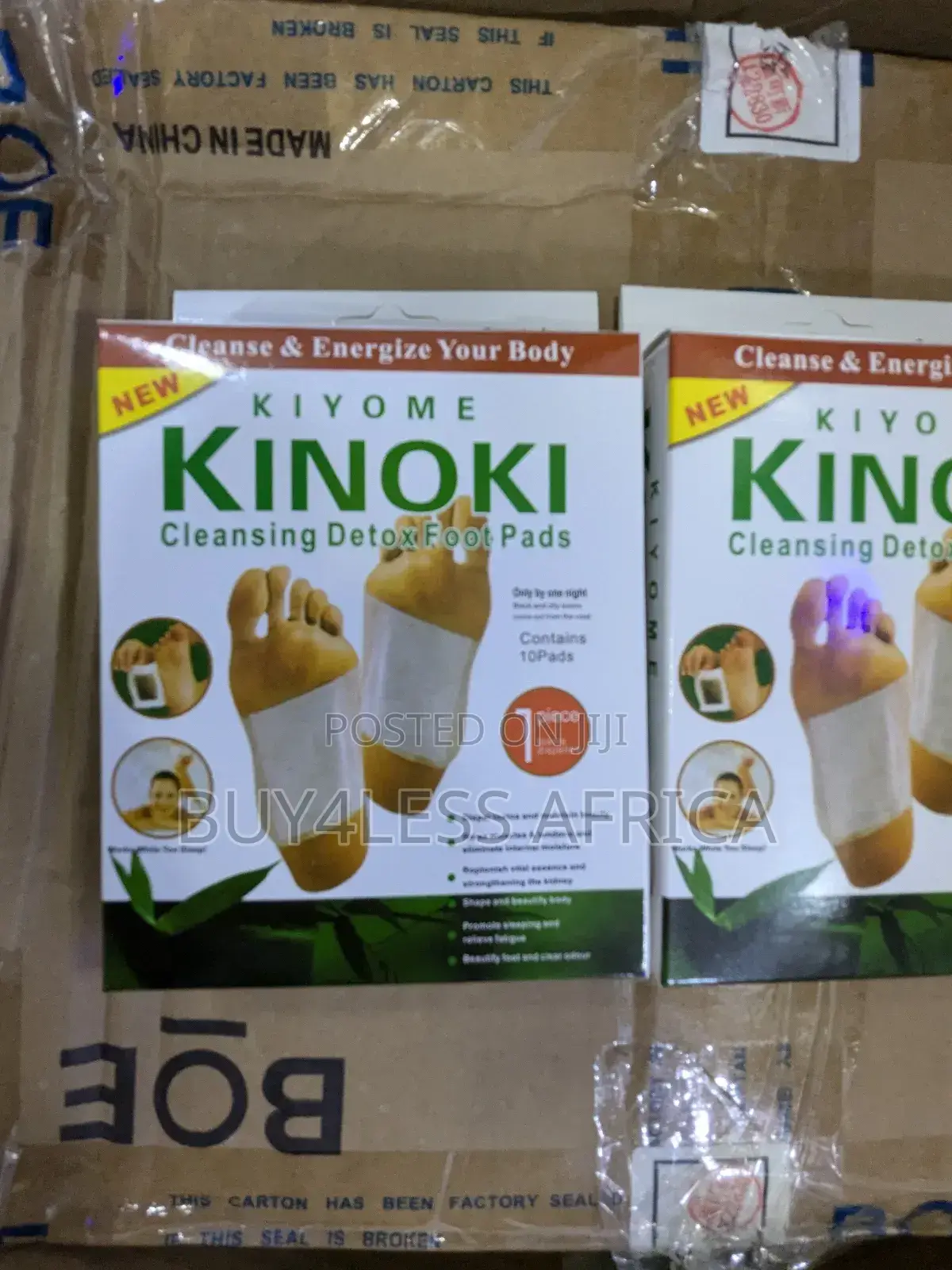 10 Pieces Kinoki Foot Detox Cleansing Pad