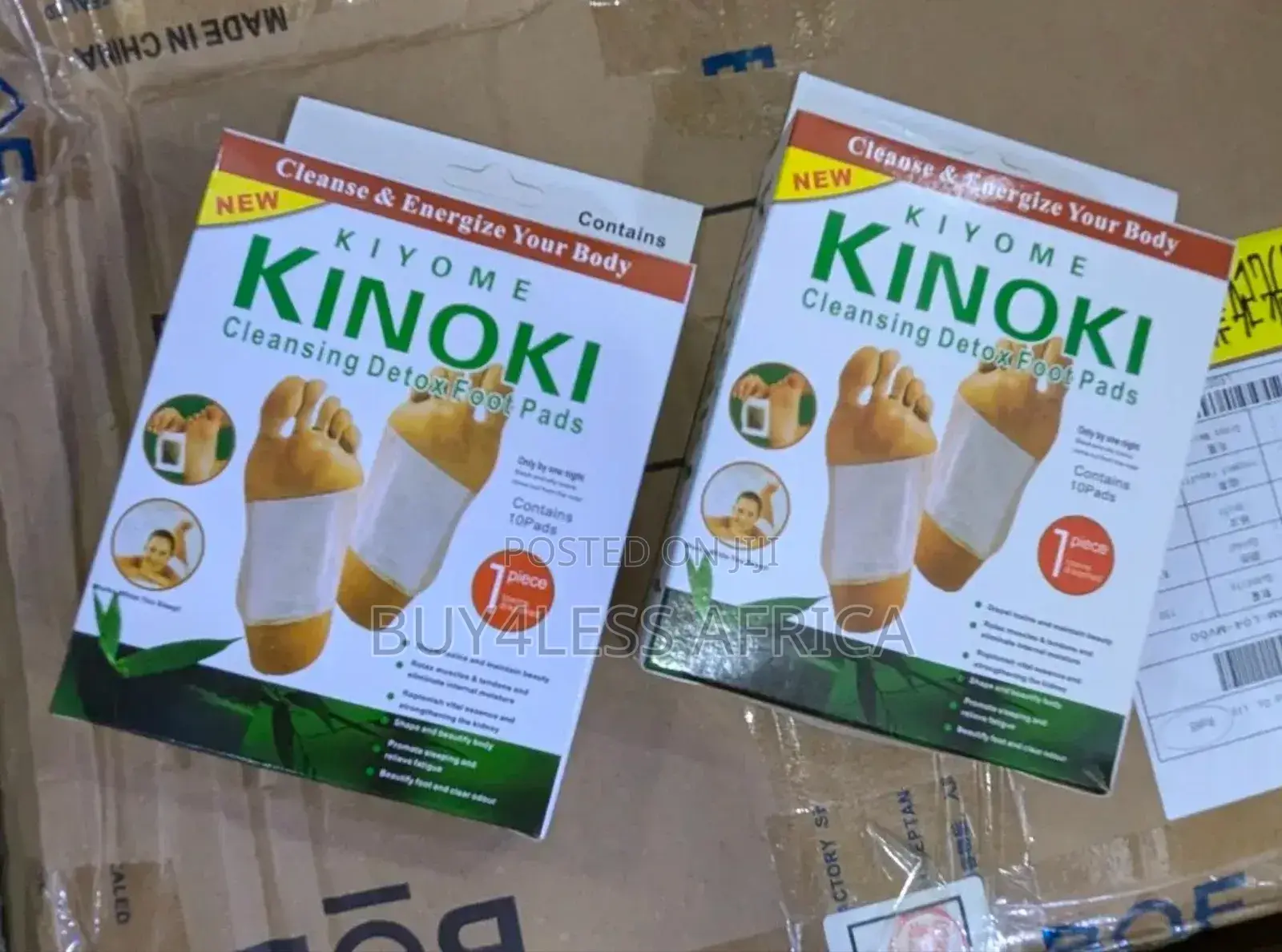 10 Pieces Kinoki Foot Detox Cleansing Pad