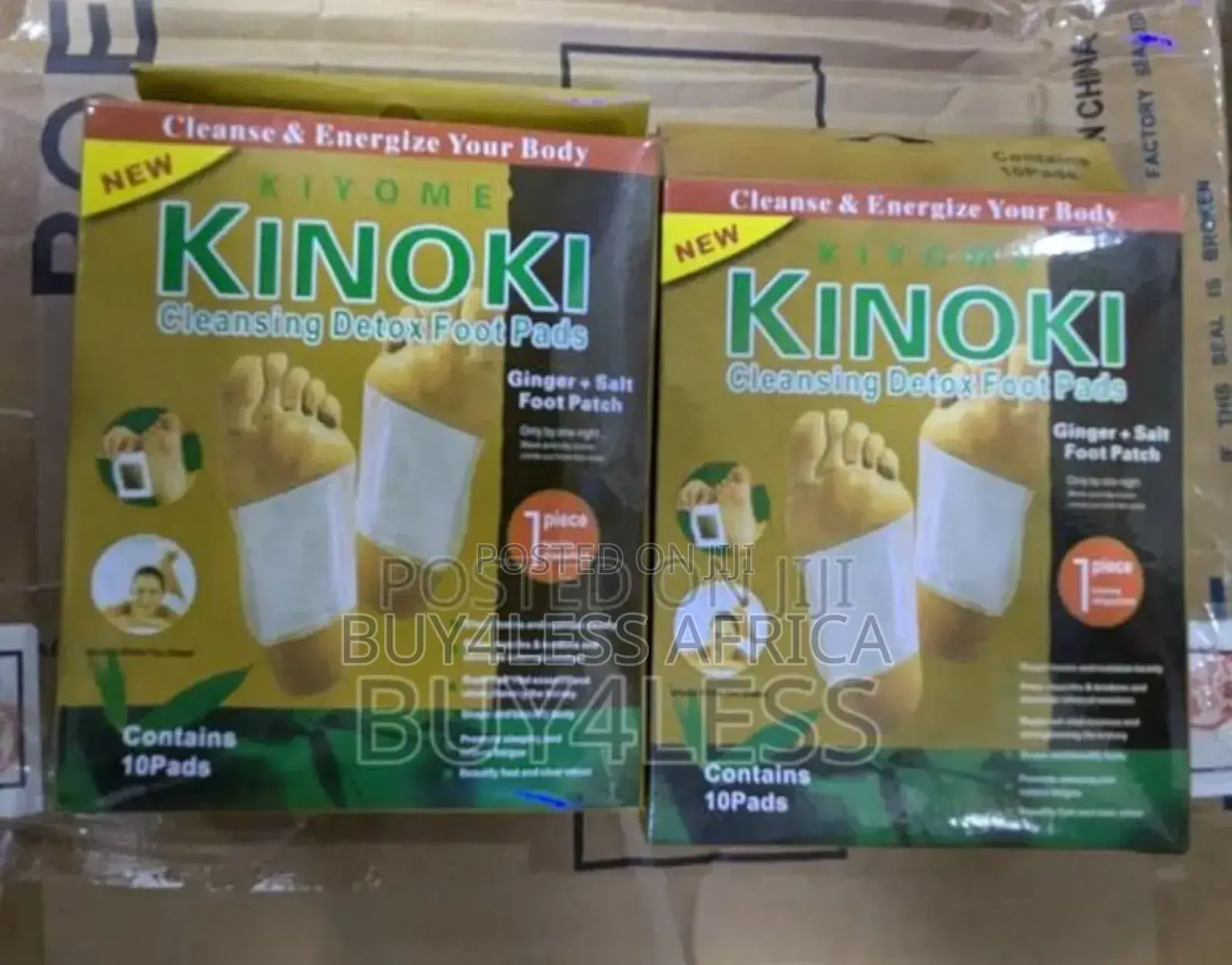 Kiyome Kinoki Cleansing Detox Foot Pads - 50 Pads