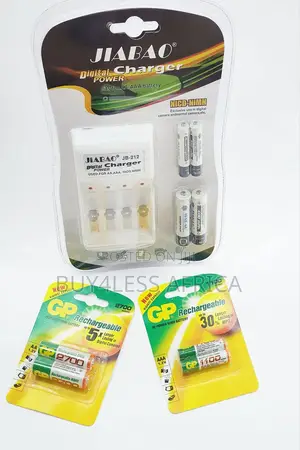Photo - Electric Battery Charger With 4 Batteries