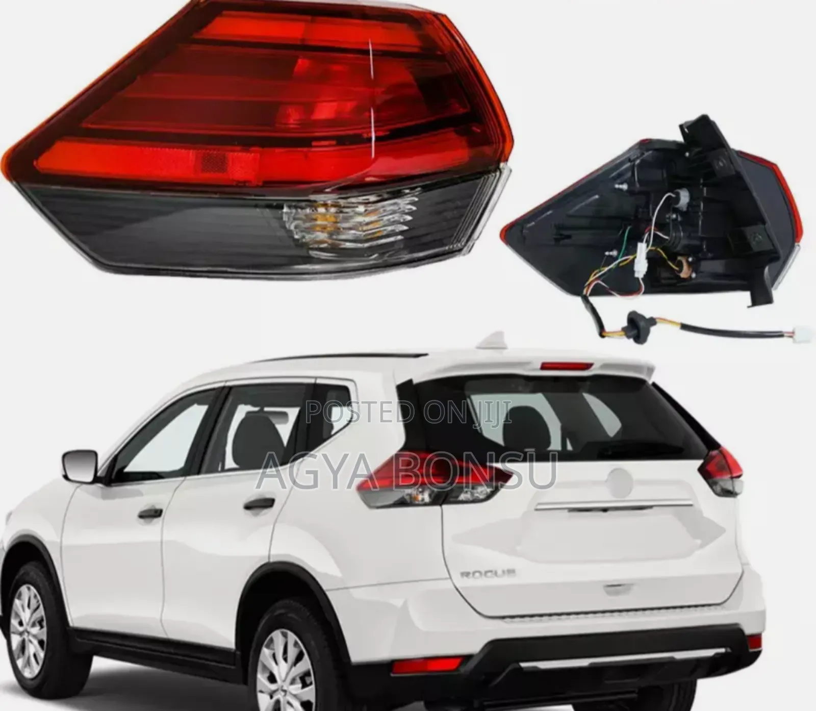 2017 2018 2019 2020 Nissan Rogue Taillight Tail Lamp Pair