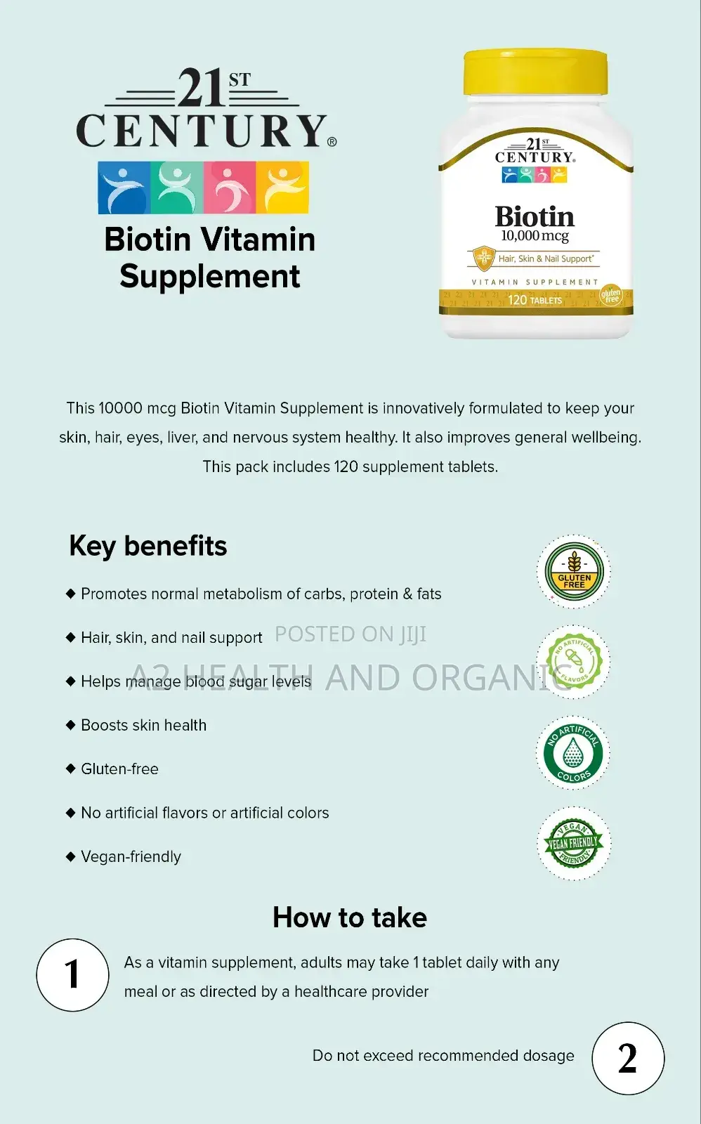 Biotin 10,000mcg