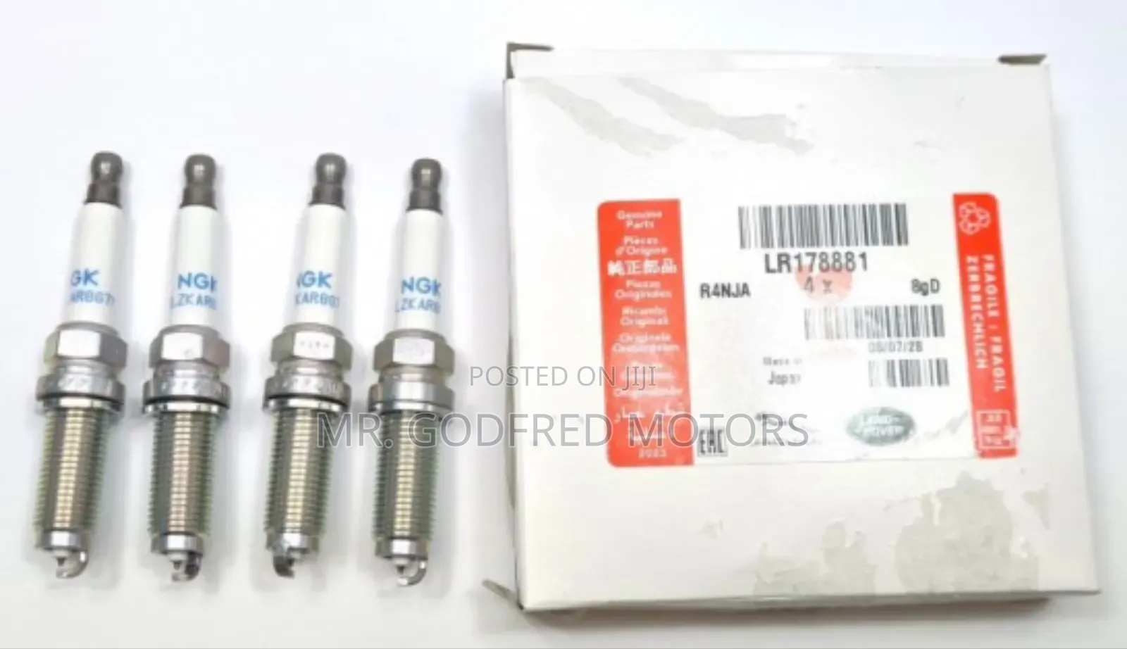 Range Rover Evoque 2016 Spark Plugs. Original