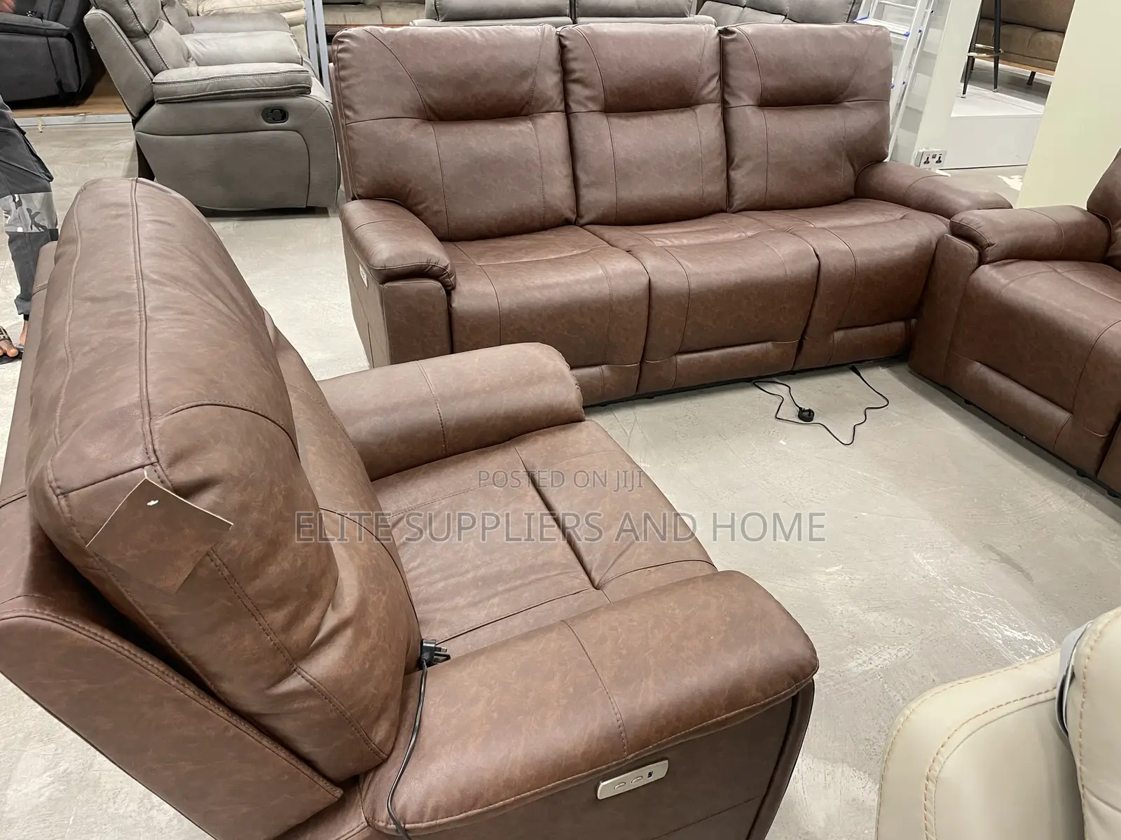 Sofa Recliner Electric 3+2+1