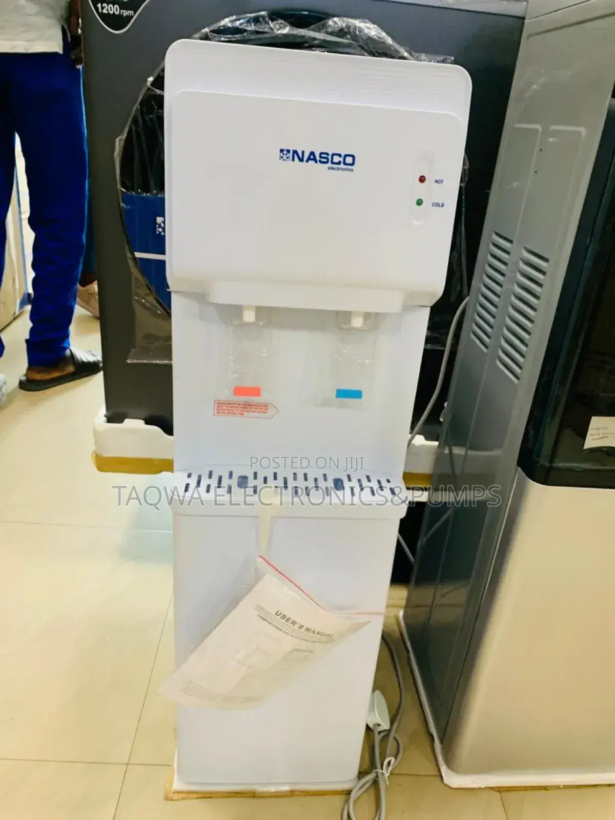 Nasco 2 Taps Water Dispenser
