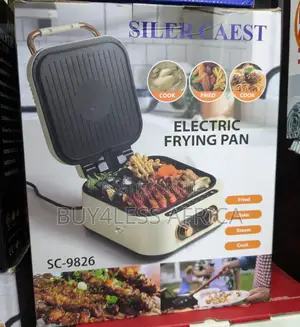 Multipurpose Electric Cooking Pot Frying Pan