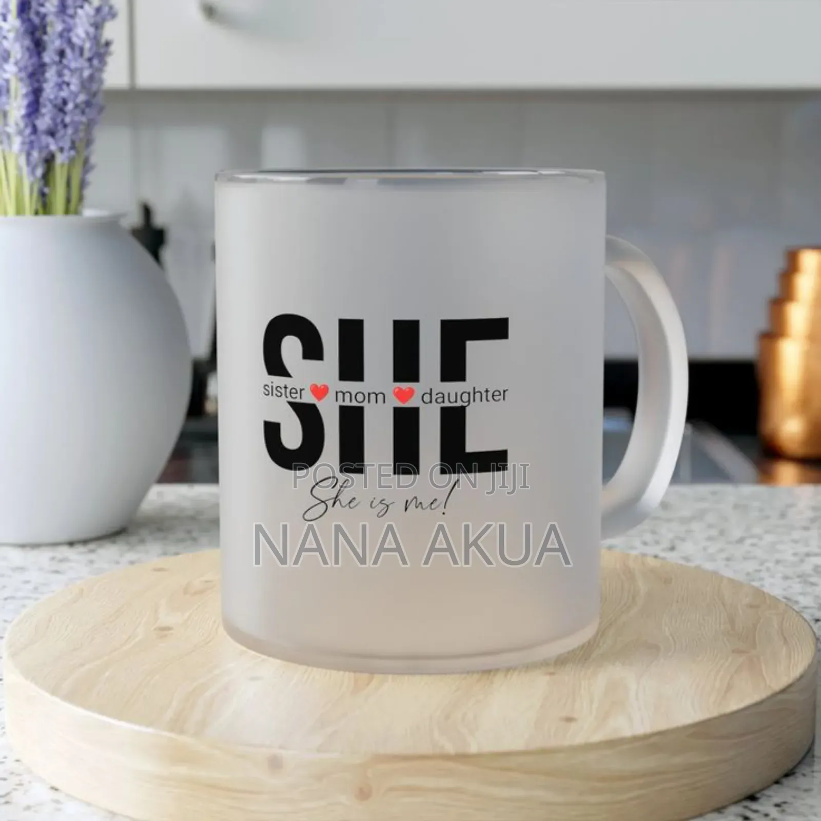 Branded Frosted Mugs With Packaging
