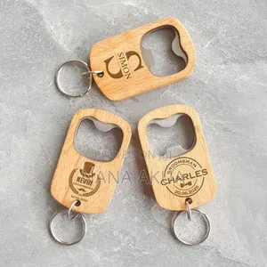 Key Opener Wooden and Printing as Souvenir