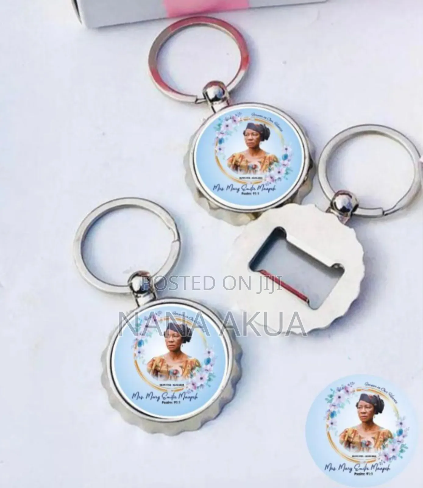 Customised Metal Keyholder (Doming) as Souvenir