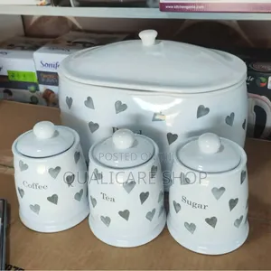 Ceramic Canister (Set of 4)