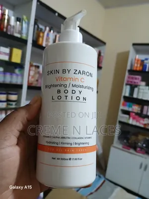 Skin by Zaron Vitamin C Brightening/Moisturizing Body Lotion